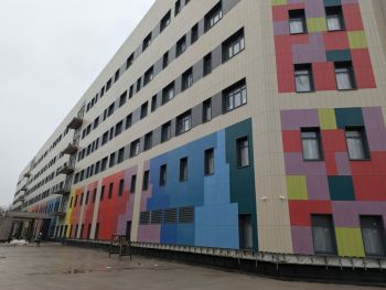 Новый корпус Детской городской больницы № 1 на Авангардной