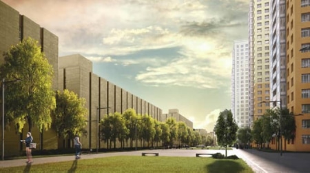 Завершены работы по постановке на кадастровый учет надземной автостоянки закрытого типа ЖК «Новоорловский»