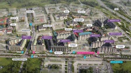 Завершены работы по постановке на кадастровый учет ЖК «AEROCITY»