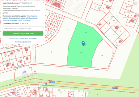 Завершены работы по инженерно-геодезическим изысканиям для разработки градостроительного плана ЗУ 47:14:0624012:100