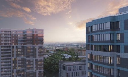 Завершены работы по постановке на кадастровый учет ЖК «Охта Хаус»