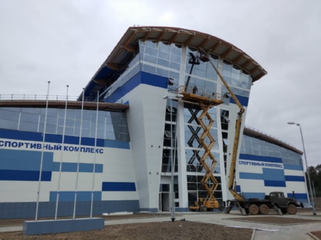 Aизкультурно-оздоровительный комплекс с правательным бассейном, г.Омск