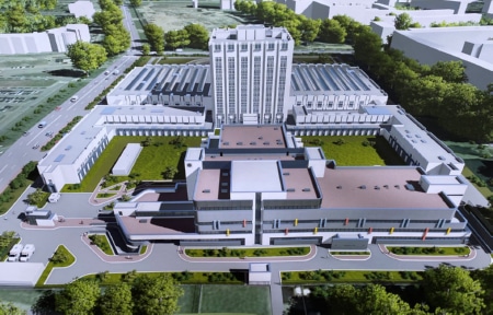 Завершены комплекс кадастровых работ и работы по инженерно-геодезическим изысканиям для завершения строительства здания ГБУ "НИИ Скорой помощи им. И. И. Джанелидзе"