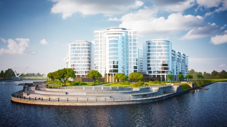 Завершены работы по технической инвентаризации ЖК "Леонтьевский мыс"